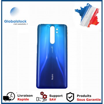 Vitre arrière pour xiaomi redmi note 8 pro bleu