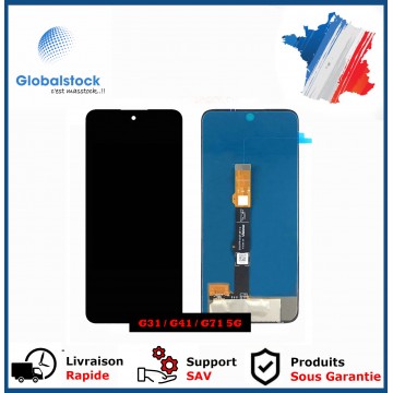 Ecran LCD + Vitre tactile pour Motorola Moto G31 / Moto G71 5G / Moto G41 Noir + Outils