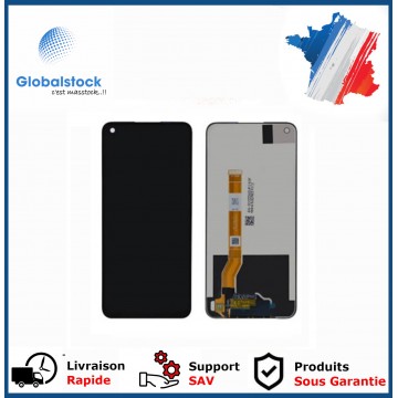 Écran pour Oppo A76 CPH2375 Noir LCD