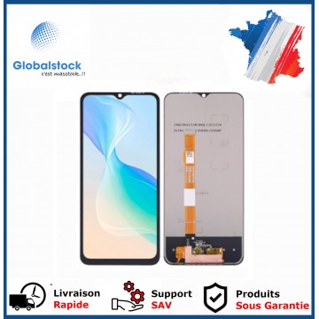 Ecran LCD + Vitre tactile pour Vivo Y33s 5G Noir + Outils