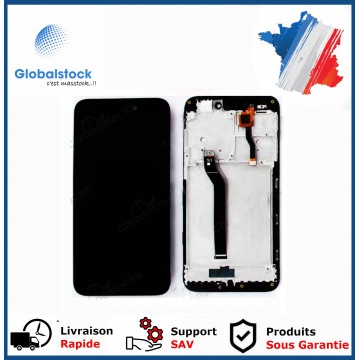Ecran LCD + Vitre tactile sur châssis pour Xiaomi Redmi Go Noir + Outils