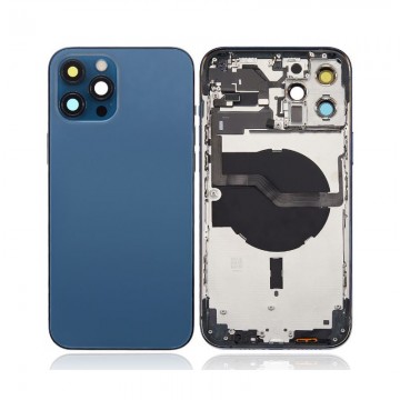 Châssis Arrière Complet pour iPhone 12 Pro Max - Bleu