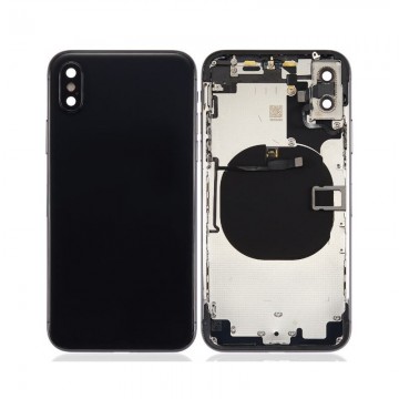Châssis arrière Complet pour IPhone X Noir