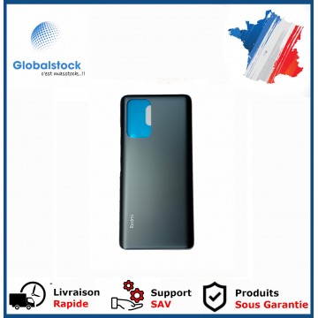 Vitre arrière pour XIAOMI REDMI NOTE 10 / NOTE 10 PRO (5G) M2103K19G Noir LOGO + CE