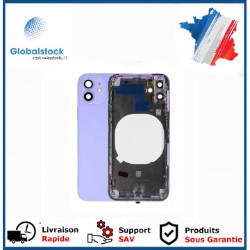 Chassis arrière pour IPhone 12 Mini Violet Nu