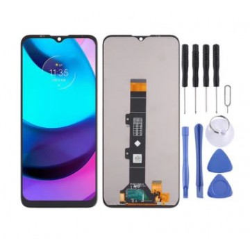 Ecran LCD + Vitre tactile pour Motorola Moto E20 Noir + Outils