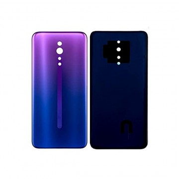 Vitre arrière ( Cache batterie) avec adhésive pour Oppo Reno Z Bleu