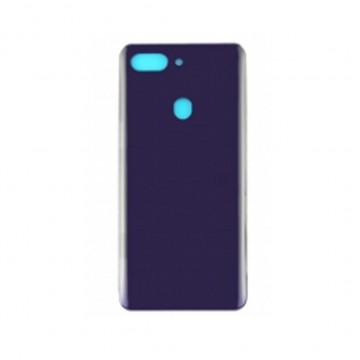 Vitre arrière ( Cache batterie) avec adhésive pour Oppo R15 Violet