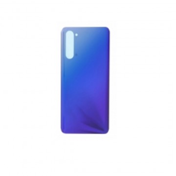 Vitre arrière ( Cache batterie) avec adhésive pour Oppo Reno3 Bleu
