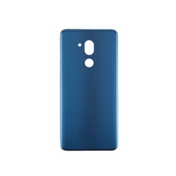 Vitre arrière pour LG G7 One Bleu