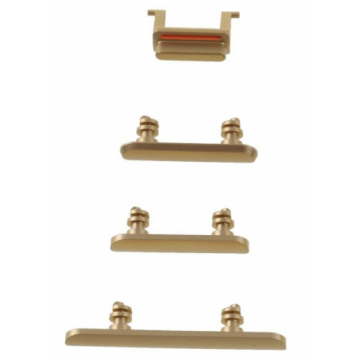 Pack Bouton power + volume + vibreur pour iPhone Xr /Gold Or