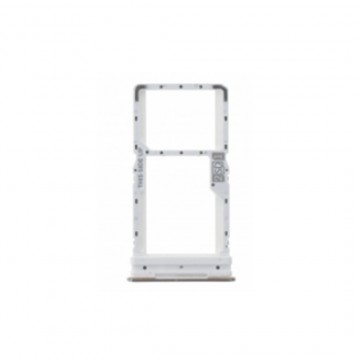 Tiroir carte sim pour Motorola Moto G82/Moto G71s Double sim Blanc