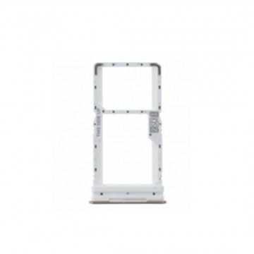 Tiroir carte sim pour Motorola Moto G82/Moto G71s Double sim Blanc