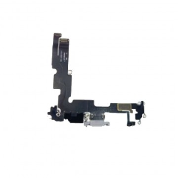 Nappe connecteur de charge pour iPhone 14 Plus Blanc