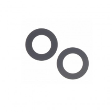 Lentille caméra arrière pour iPhone 14/14 Plus 2pcs en 1 Noir