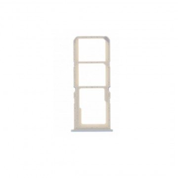 Tiroir SIM + Micro SD pour Oppo A32 Bleu