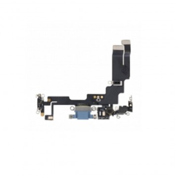 Nappe connecteur de charge pour iPhone 14 Bleu