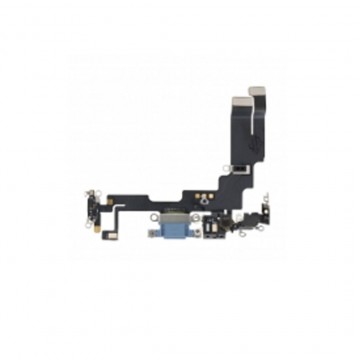 Nappe connecteur de charge pour iPhone 14 Bleu