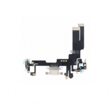 Nappe connecteur de charge pour iPhone 14 Blanc