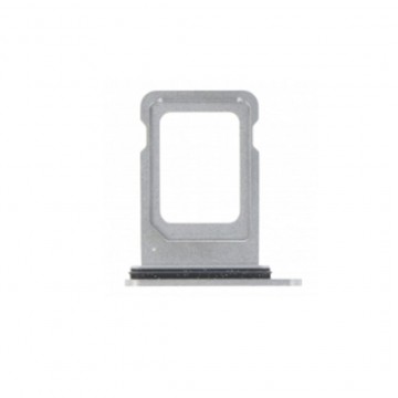 Tiroir carte sim pour iPhone 13 Pro 6,1"/13 Pro Max 6,7" Double sim Blanc
