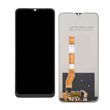 Ecran LCD + Vitre tactile pour Realme C35 RMX3511 Noir + Outils