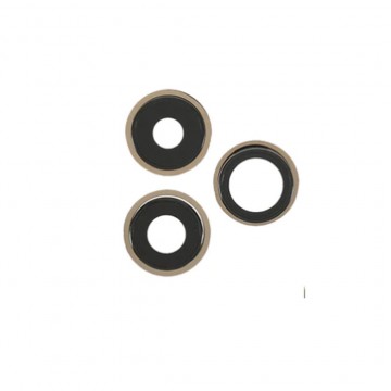 Pack Support Caméra pour iPhone 13 Pro 6.1"/13 Pro Max 6.7" Or 3pcs