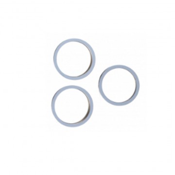 Anneau protection Lentille Caméra pour iPhone 13 Pro 6.1"/13 Pro Max 6.7" Bleu 3pcs in one set