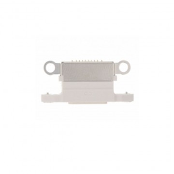 Connecteur port de charge pour iPhone 13 6,1"/13 Mini 5,4"/13 Pro 6,1"/13 Pro Max 6,7" Blanc