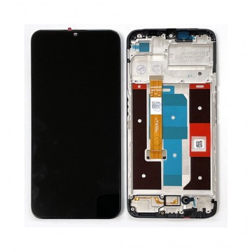 Écran pour Realme C35 RMX3511 OEM Noir LCD sur châssis