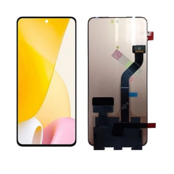 Ecran LCD + Vitre tactile pour Xiaomi 12 Lite Noir + Outils