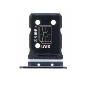 Tiroir carte sim pour Oppo Reno6 Pro 5G MediaTek CPH2249 Double sim Noir