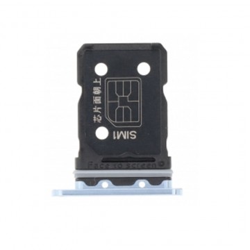 Tiroir carte sim pour Oppo Reno6 Pro 5G MediaTek CPH2249 Double sim Bleu