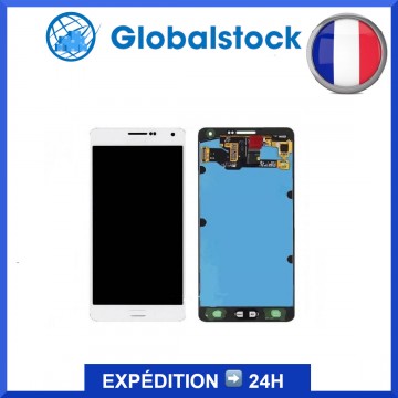 Ecran LCD + Vitre tactile pour Samsung Galaxy A7 (A700F) Blanc + Outils