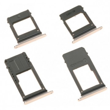 Tiroir SIM + carte SD Samsung Galaxy A5 (A520F) Or