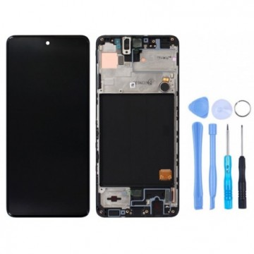 Ecran LCD + Vitre tactile Samsung Galaxy (A515F) / A51 5G (A516N) Noir + outils