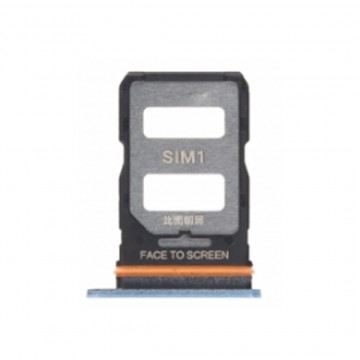 Tiroir carte sim pour Xiaomi Poco X4 GT Double sim Bleu