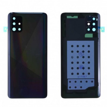 Vitre arrière d'origine pour Samsung Galaxy A51 (A515F) / A51 5G (A516N) Noir