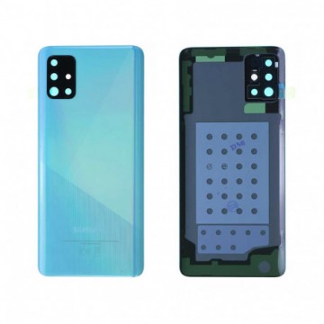Vitre arrière d'origine pour Samsung Galaxy (A515F) / A51 5G (A516N) Bleu