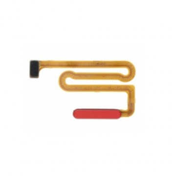 Lecteur d'empreinte bouton power pour Samsung Galaxy A12 Nacho/A12s A127/A12 Rouge