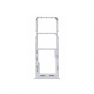 Tiroir Double Sim + SD pour Samsung Galaxy A13 A137 double carte Blanc