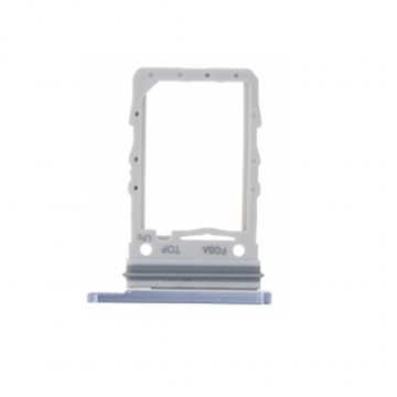 Tiroir carte sim pour Samsung Galaxy Z Flip4 F721 Single Card Bleu