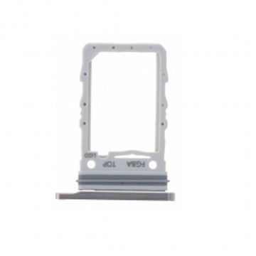 Tiroir carte sim pour Samsung Galaxy Z Flip4 F721 Simple sim Argent