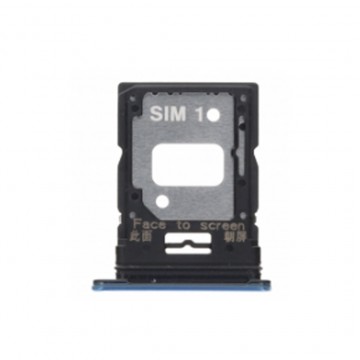 Tiroir carte sim pour Xiaomi 11 Lite 5G NE Double sim Bleu