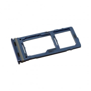 Tiroir sim pour Samsung Galaxy M52 5G M526 double carte Bleu