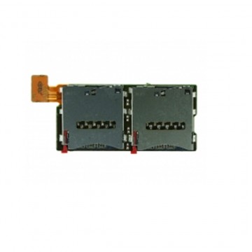 Lecteur carte sim pour Sony Xperia T2 Ultra Double sim