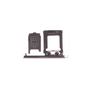 Tiroir sim pour Sony Xperia XZ1 Compact Simple sim Rose