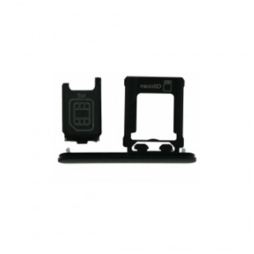 Tiroir sim pour Sony Xperia XZ1 Compact Single Card Version Noir