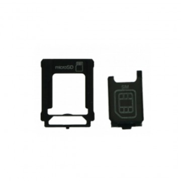 Tiroir carte sim pour Sony Xperia XZ Premium Simple sim Noir