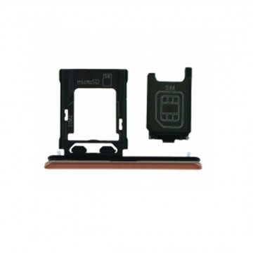 Tiroir sim pour Sony Xperia XZ Premium Double sim Rose