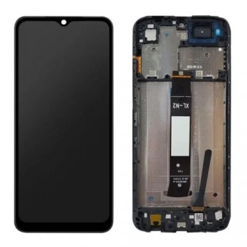 Ecran LCD + Vitre tactile avec châssis pour Xiaomi Redmi A1 Noir + Outils